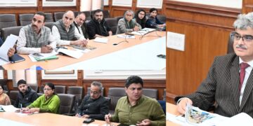 چیف سیکرٹری نے جموں وکشمیر میں ابتدائی چائلڈ کیئر اور تعلیم کے فریم ورک کا جائزہ لیا
