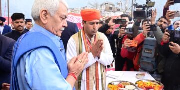 لیفٹیننٹ گورنر نے کٹرا میں طو یل اِنتظار کے بعد شری شنکر آچاریہ مندر کا سنگ بنیاد رکھا