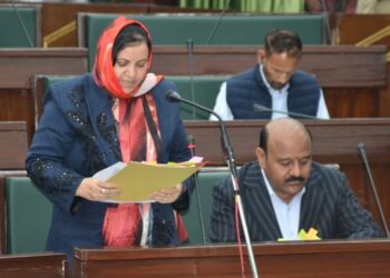 سندر بنی میں ایس ڈی ایچ پر 50 بستروں والے اضافی بلاک کی تعمیر جاری۔ سکینہ ایتو