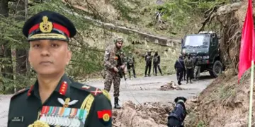 فوج کی شمالی کمان کے کمانڈر لیفٹیننٹ جنرل پراتیک شرما کادورہ