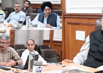 چیف سیکرٹری نے آر ایم پی سکیم کے تحت ایم ایس ایم ای ہیلتھ کلینک کے اثرات کا جائزہ لیا